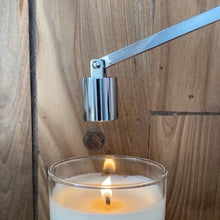 Load image into Gallery viewer, SCENTED CANDLE + CANDLE SNUFFER