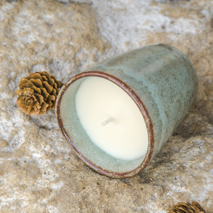 SCENTED CANDLE - WIND - Expresso Green