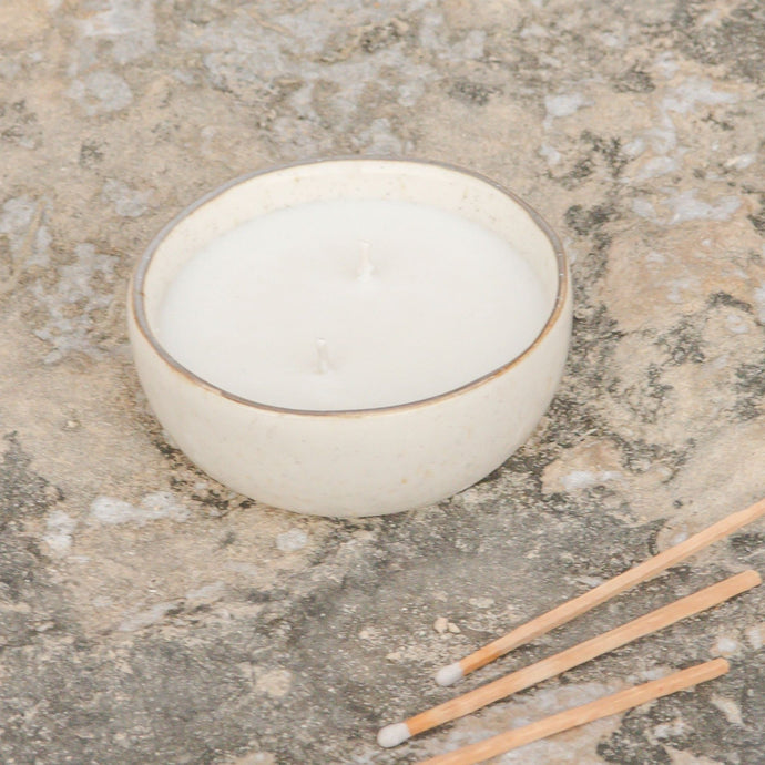 SCENTED CANDLE - SUN - Cozy Bowl Latte